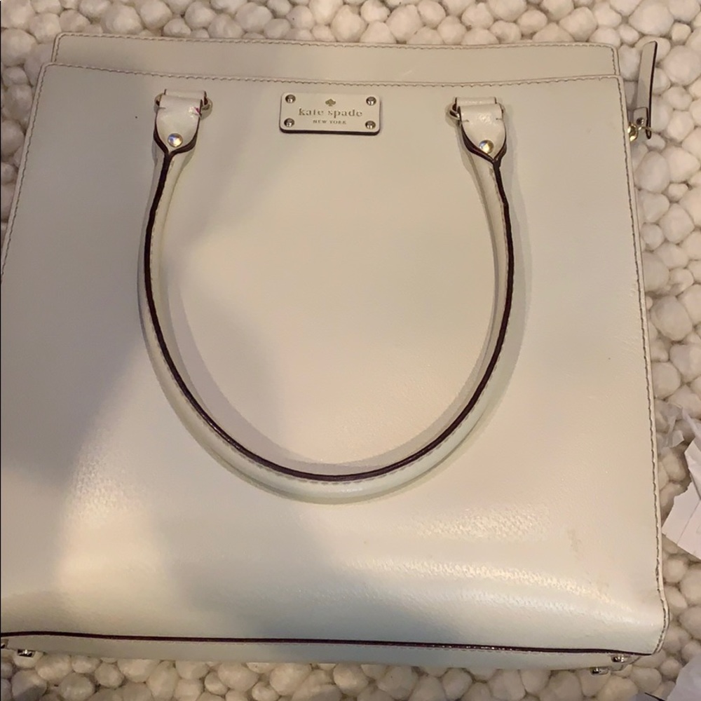 Kate spade off white purse
